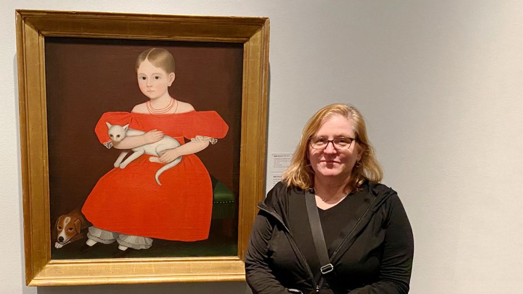 Tammy Ryan at the American Folk Art Museum